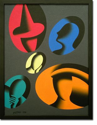Kostabi Mark THE END OF COLOR (THE SECRET OF SILENCE)